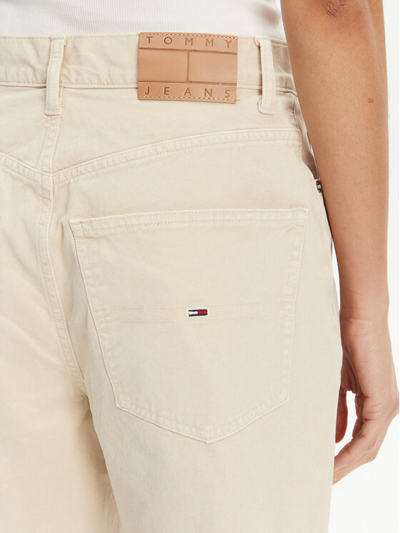 Tommy Jeans Tommy Jeans Bermudy DW0DW21646 Beżowy Regular Fit