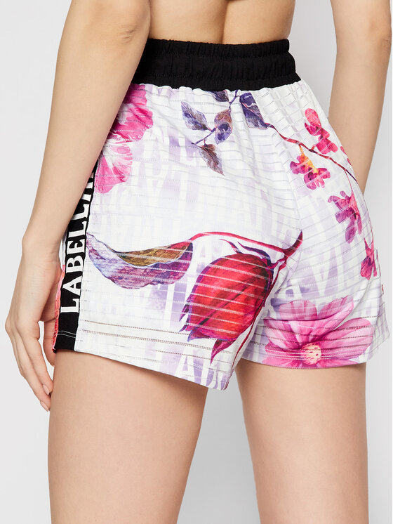 Pantaloncini sportivi 21305 Viola Regular Fit