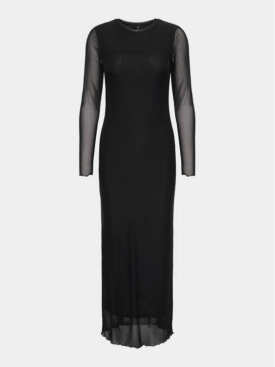 ONLY ONLY Každodenné šaty Lucia 15312218 Čierna Slim Fit