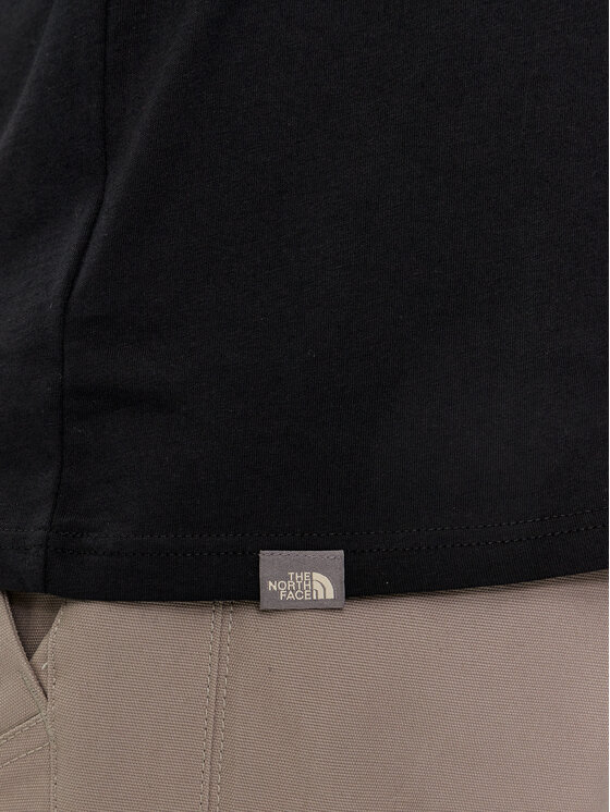 The North Face The North Face T-Shirt Easy NF0A2TX3 Μαύρο Regular Fit
