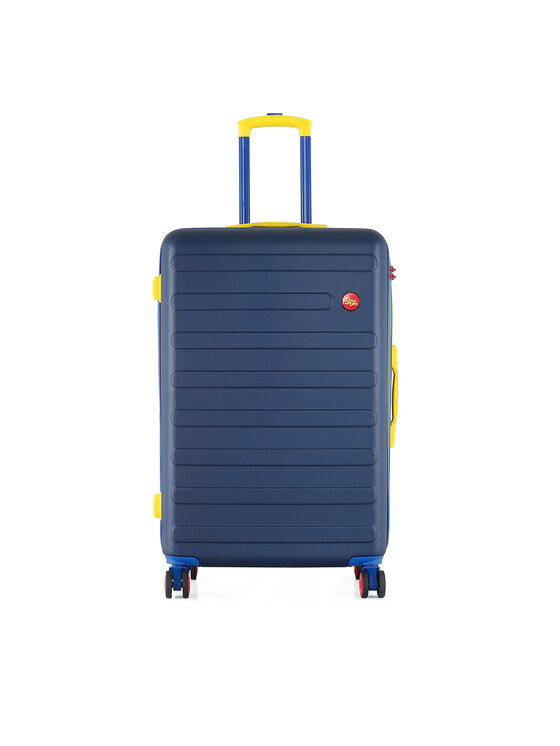 Valiză mare Semi Line T5847-3 Bleumarin