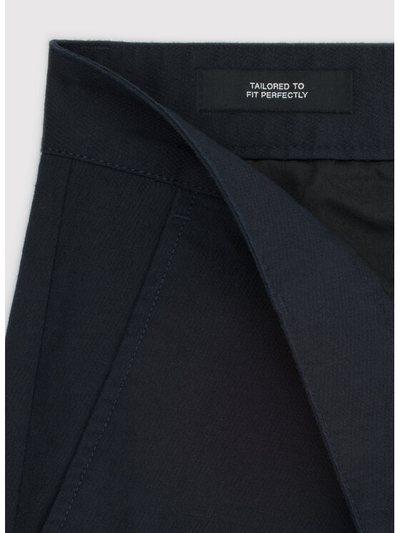 Pako Lorente Pako Lorente Spodnie materiałowe P26SF-WX-001 Czarny Classic Fit