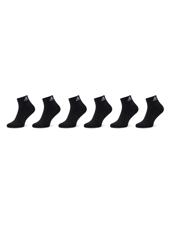 adidas adidas 6er-Set niedrige Unisex-Socken Cushioned Sportswear IC1291 Schwarz