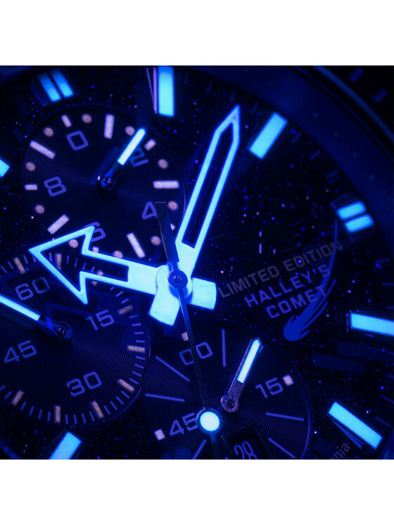 Vostok Europe Vostok Europe Zegarek 6S10-320E694B Niebieski