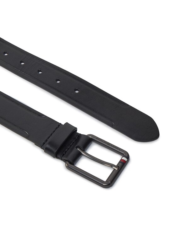 Tommy Hilfiger Tommy Hilfiger Vyriškas Diržas Casual 3.5 AM0AM12066 Juoda