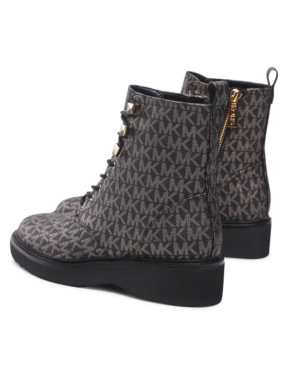 MICHAEL Michael Kors MICHAEL Michael Kors Kotníková obuv Haskell Bootie 40F2HSFE5B Černá