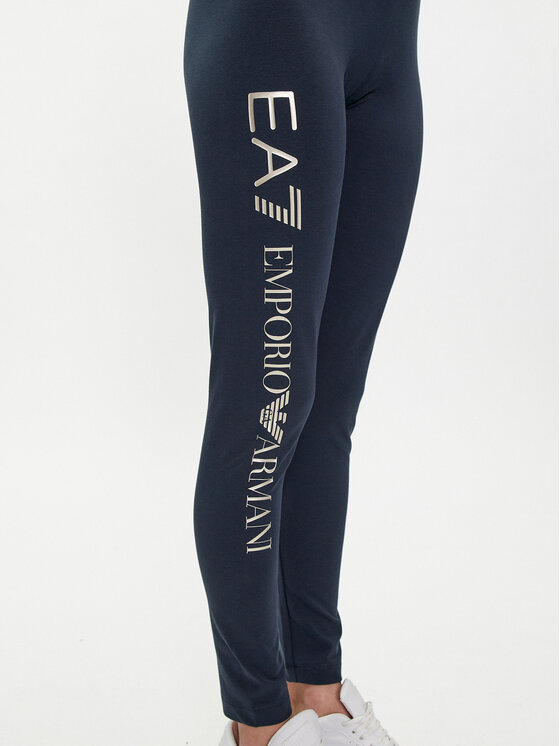 EA7 Emporio Armani EA7 Emporio Armani Legginsy 8NTP63 TJ01Z 0555 Granatowy Skinny Fit