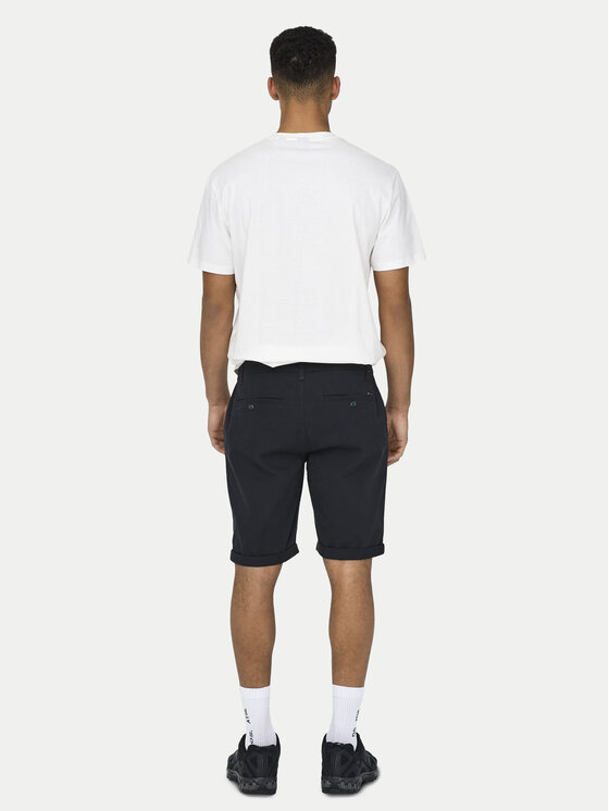 Only & Sons Only & Sons Šortky z materiálu Peter 22027905 Tmavomodrá Regular Fit