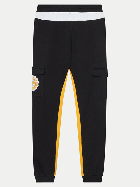 Guess Guess Jogginghose L4YQ12 KA6R4 Schwarz Regular Fit