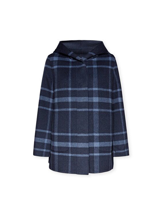 Elena Mirò Elena Mirò Cappotto 8133P000043N001 Blu A-Line Fit