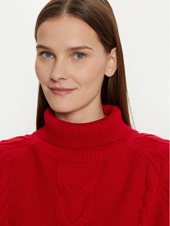 Tatuum Tatuum Rollkragenpullover Everest 1 T2422.970B Rot Regular Fit