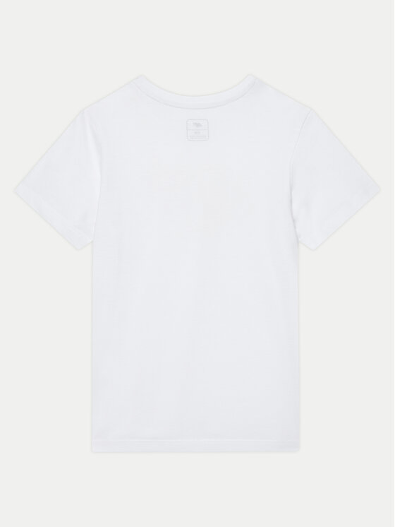 4F 4F T-shirt 4FJWMM00TTSHF1803 Bijela Regular Fit