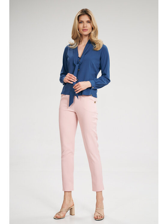 FIGL FIGLFIGL Blusa M700 Blu scuro Regular Fit