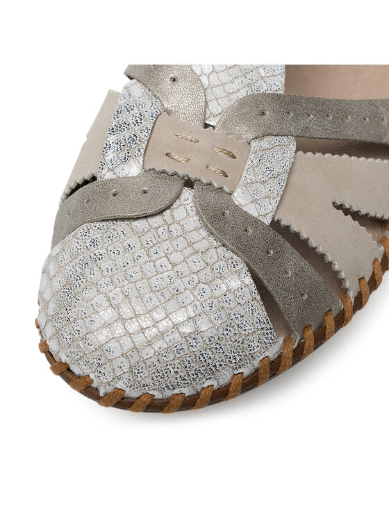 Rieker Rieker Sandalen M1650-60 Beige