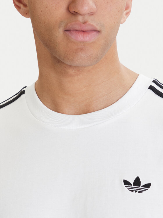 adidas adidas T-Shirt adicolor 3-Stripes KD4096 Weiß Oversize