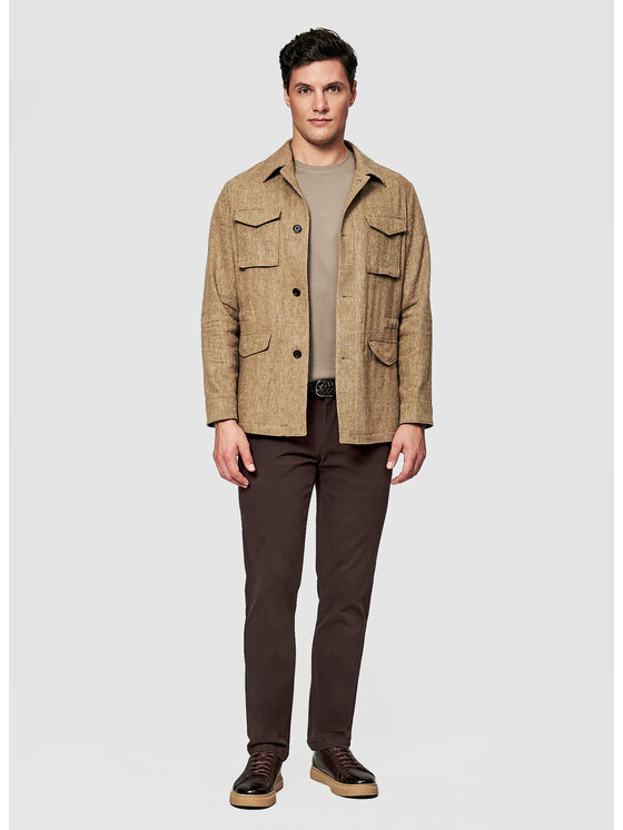 Pako Lorente Pako Lorente Marynarka P26SF-3X-009 Beżowy Slim Fit