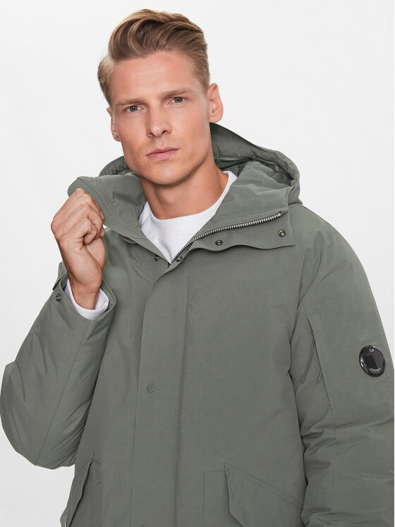 C.P. Company Winterjacke Micro-M 13CMOW167 A006355A Grün Regular  