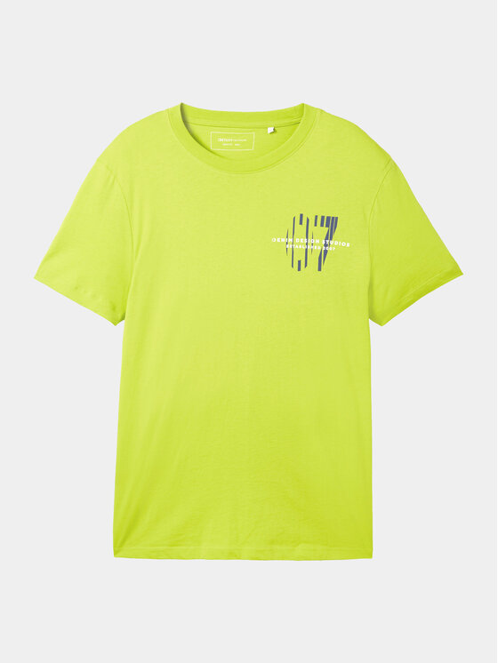 Tom Tailor Denim Tom Tailor Denim T-Shirt 1040838 Grün Regular Fit