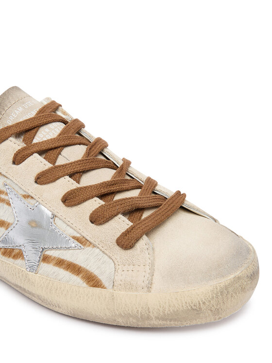 GOLDEN GOOSE GOLDEN GOOSE Snīkeri Super-Star Classic With List GWF00101.F007507.82997 Bēšs