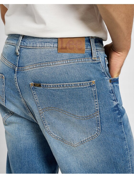 Lee Lee Jeansy Asher Niebieski Straight Fit