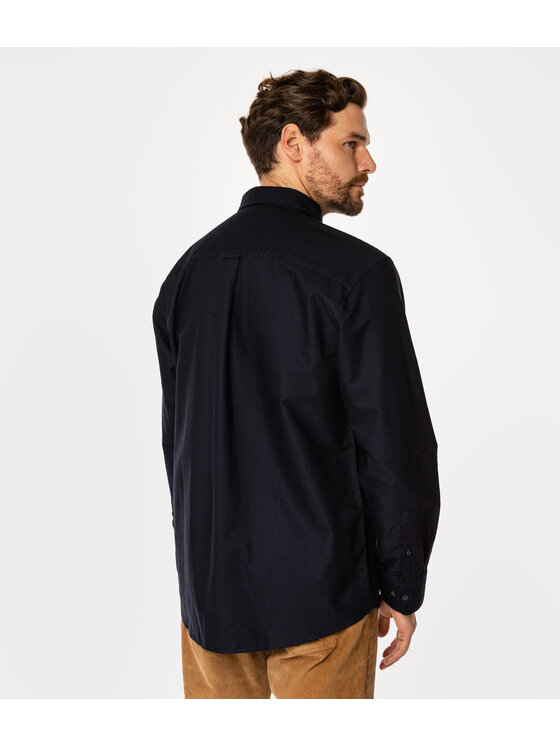 Lee Cooper Lee Cooper Koszula LLOYD OXFORD Granatowy Comfort Fit