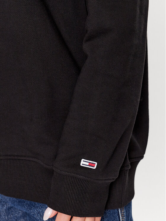 Tommy Jeans Tommy Jeans Суитшърт DW0DW16246 Черен Oversize