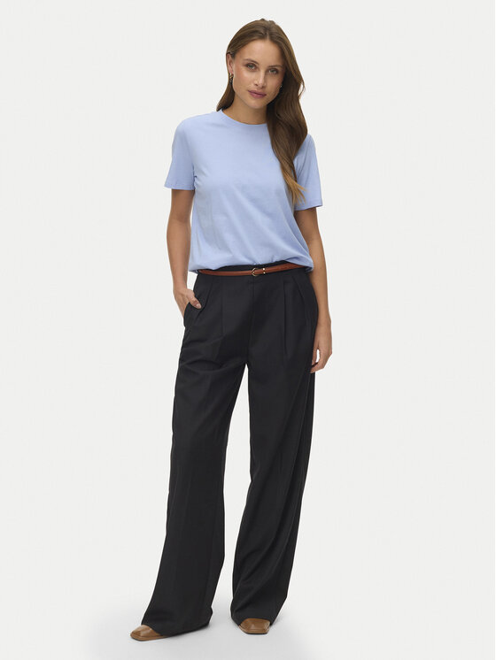 Vero Moda Vero Moda T-Shirt Paulina 10316991 Blau Regular Fit