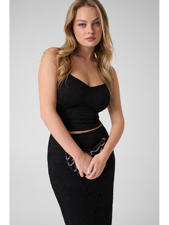 Guess Guess Top 183105 Czarny Classic Fit