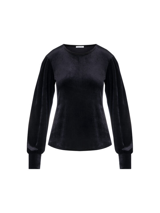 Deni Cler Milano Deni Cler Milano Bluzka W-DC-1459-F5-J8-58-1 Granatowy Regular Fit
