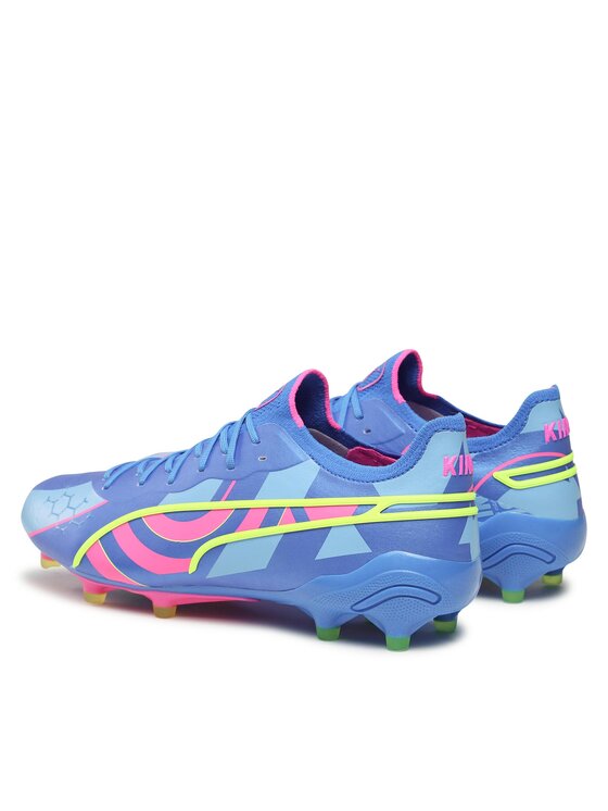 Puma Puma Buty do piłki nożnej King Ultimate Energy Fg/Ag 107553 01 Niebieski