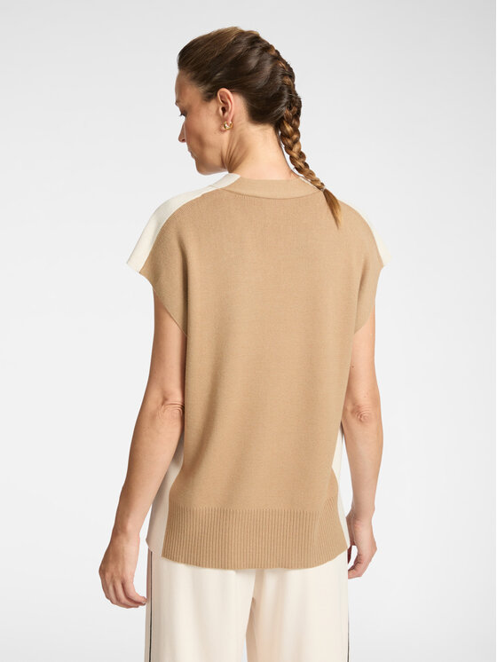 Elena Mirò Elena Mirò Maglione M445Z000583N0B1 Beige Regular Fit