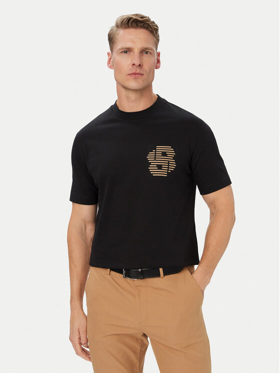 BOSS Tricou C-Tigerman 49 50565606 Negru Regular Fit