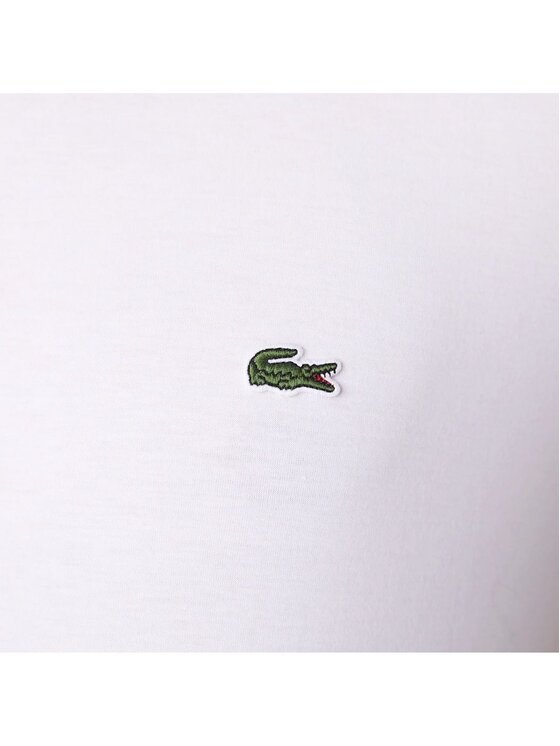 Lacoste Lacoste T-Shirt LACOSTE T-Shirt e Polo Uomo TH6709 001 Bianco Λευκό Standard Fit
