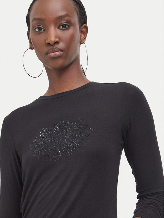 Juicy Couture Juicy Couture Majica JCWCT226328 Crna Regular Fit