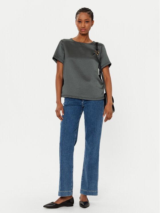 Weekend Max Mara Weekend Max Mara T-shirt Amburgo 2515941051 Crna Regular Fit