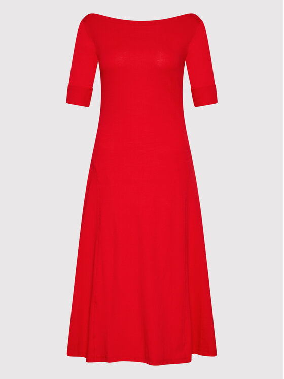LAUREN RALPH LAUREN Lauren Ralph Lauren Повсякденна сукня 250855124004 Червоний Slim Fit