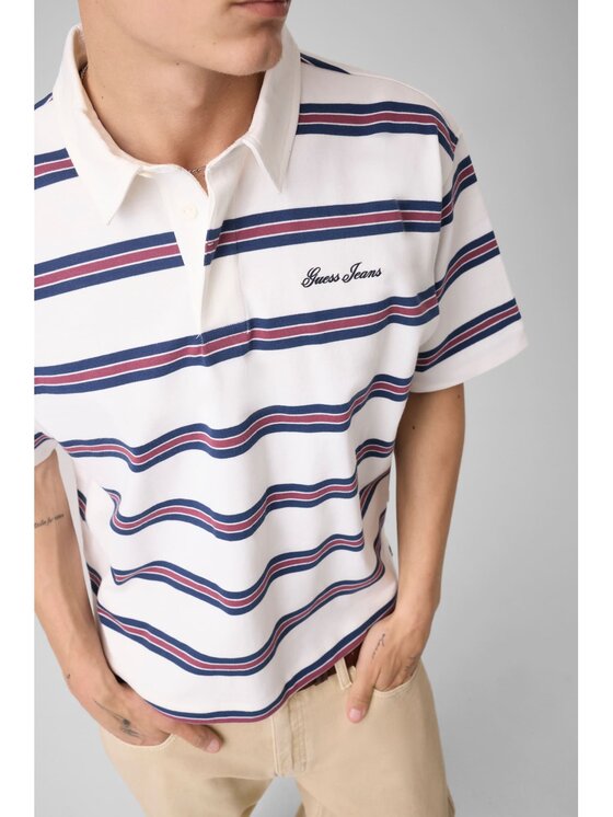 Guess Guess T-Shirt 183258 Bílá Classic Fit