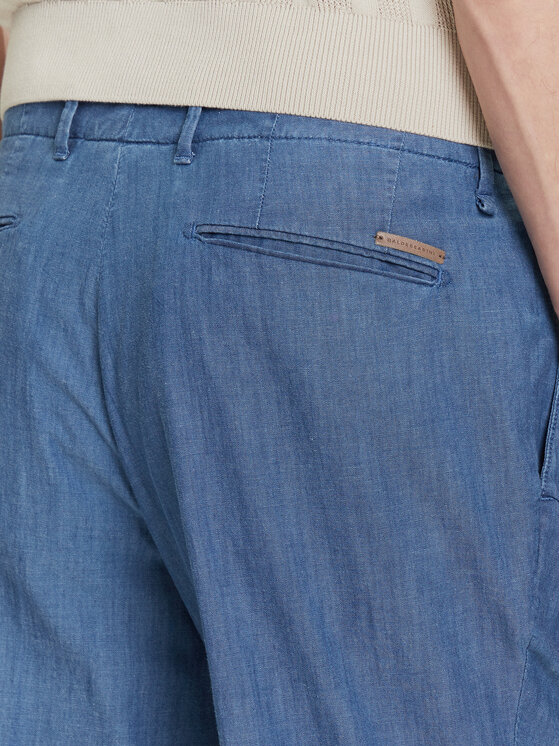 Baldessarini Baldessarini Chino nohavice B1 19127.1366 Modrá Regular Fit