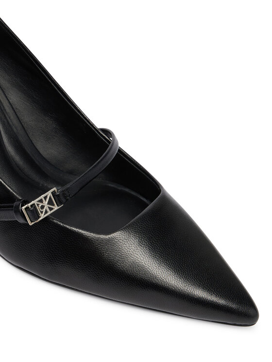 Calvin Klein Calvin Klein Lodičky Ess Stiletto 70 Mj Lth Hdw HW0HW02952 Černá