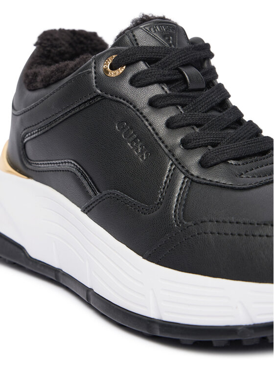 Guess Guess Snīkeri FLFRRE ELE12 Melns