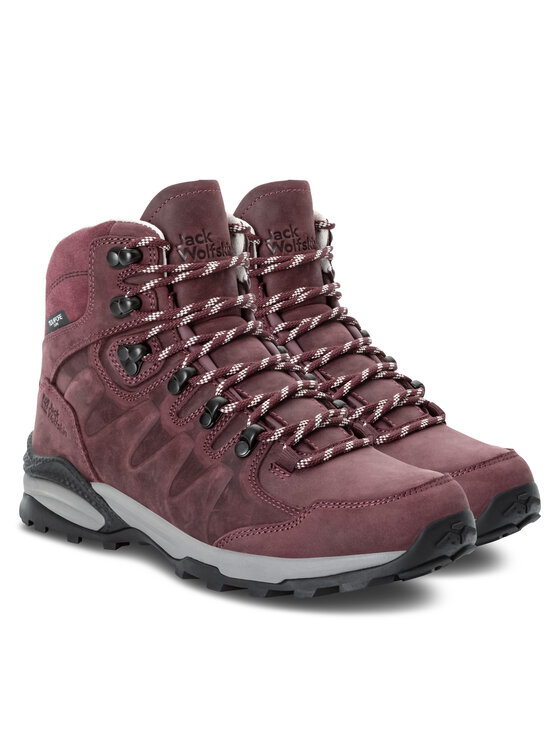 Jack Wolfskin Jack Wolfskin Bakancs Refugio Prime Texapore Mid W 4059701 Bordó