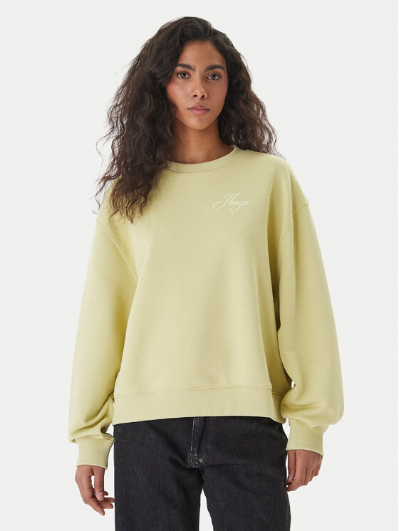 HUGO HUGO Світшот Deroxina_9 50561234 Зелений Regular Fit