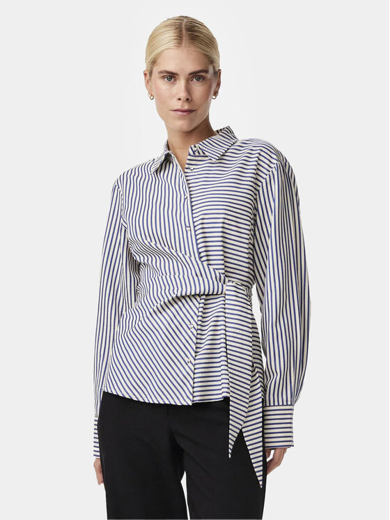 YAS Košeľa Esta 26032907 Modrá Regular Fit