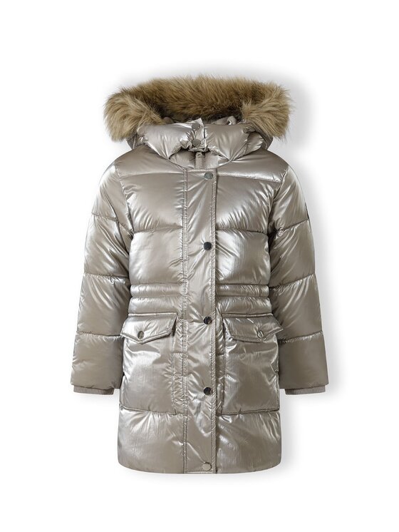 MINOTI MINOTI Kurtka zimowa 20coat56 Srebrny Regular Fit