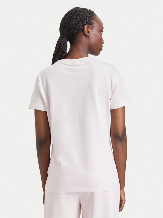 Guess Guess T-Shirt V6BI28 K9360 Różowy jasny Regular Fit