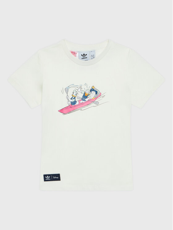 adidas adidas Komplektas: marškinėliai ir sportiniai šortai Disney Mickey And Friends HK9780 Spalvota Regular Fit
