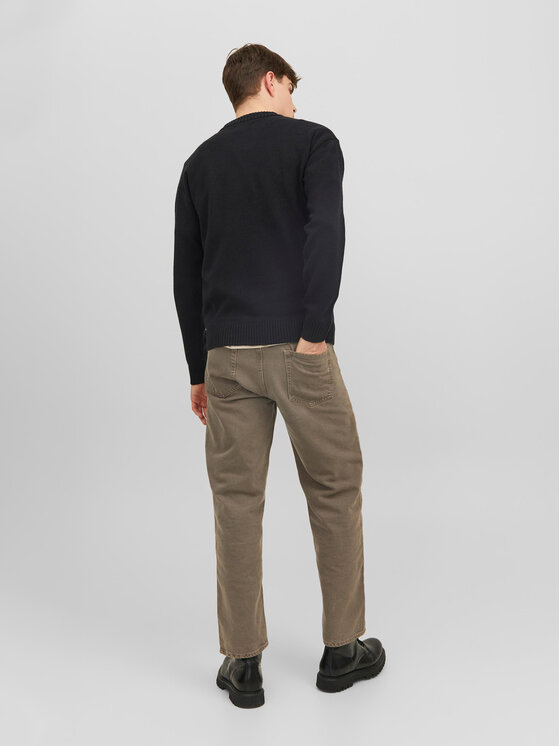 Jack&Jones Jack&Jones Sweter 12236774 Czarny Regular Fit