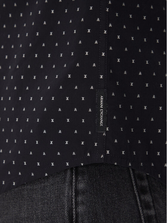 Armani Exchange Armani Exchange Marškiniai XM000719 AF13206 FB064 Tamsiai mėlyna Regular Fit