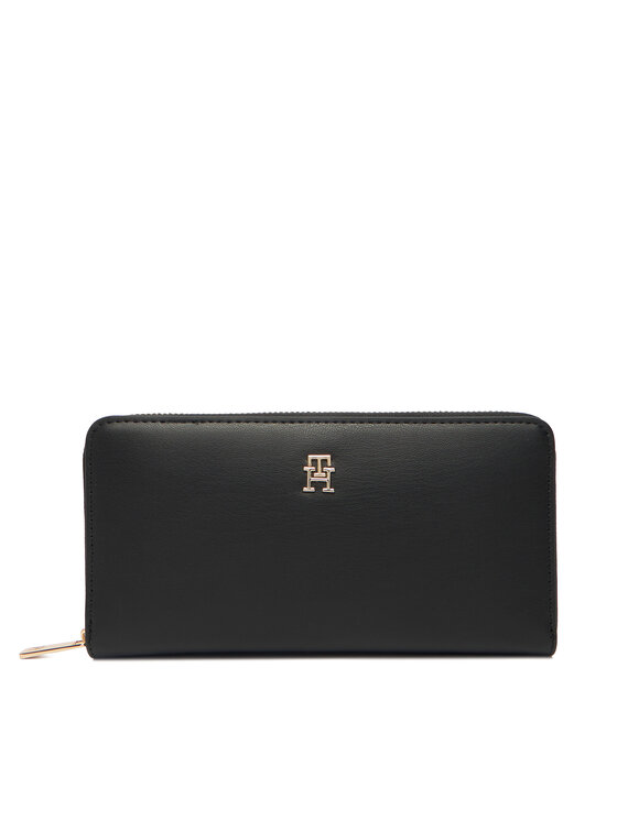 Tommy Hilfiger Tommy Hilfiger Набір гаманець і брелок Lgr Za + Charm AW0AW18040 Чорний
