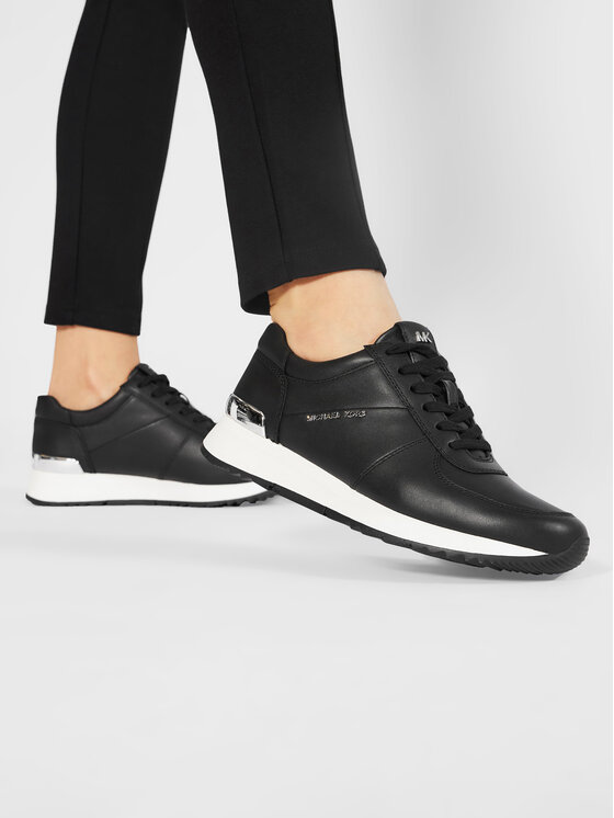 Michael kors allie hot sale trainer black